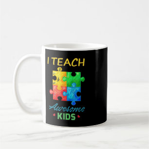 Mug J'Enseigne La Chemise De Sensibilisation sur l'aut