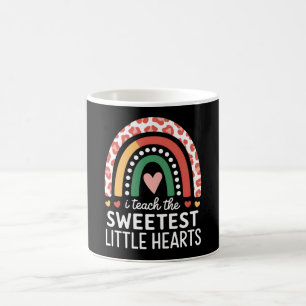 Mug J'enseigne Le Coeur le plus doux Saint Valentin