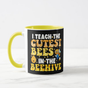 Mug J'Enseigne Les Abeilles Les Plus Cuttes Dans L'Ens