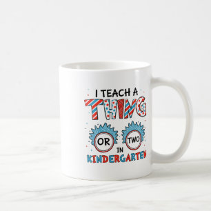 Mug J'enseigne une chose ou deux en maternelle retour