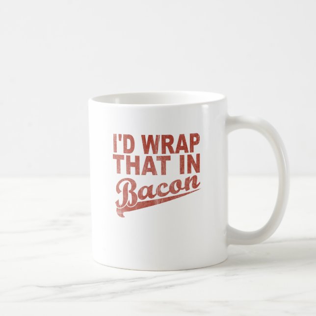 Mug J'envelopperais cela en lard (Droite)