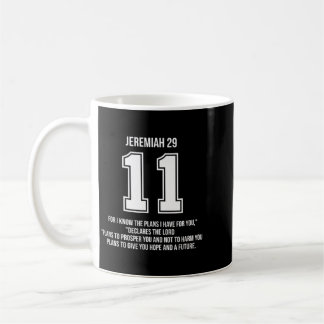 Mug Jeremiah 29 11 Écriture Football Foi Sports