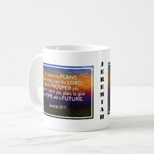 Mug Jérémie 29:11   CAR JE CONNAIS LES PLANS Chrétien