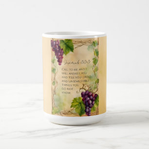 Mug Jérémie 33:3 Version chrétienne de la Bible
