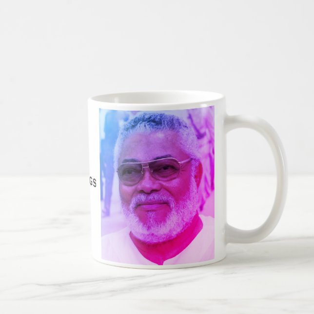 Mug Jerry Rawlings, J.J. Rawlings, Président du Ghana (Droite)