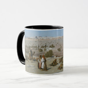 Mug Jérusalem du mont des Oliviers   1880