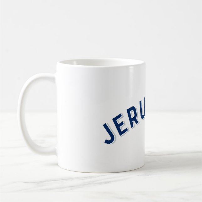 Mug Jérusalem Israël (Gauche)