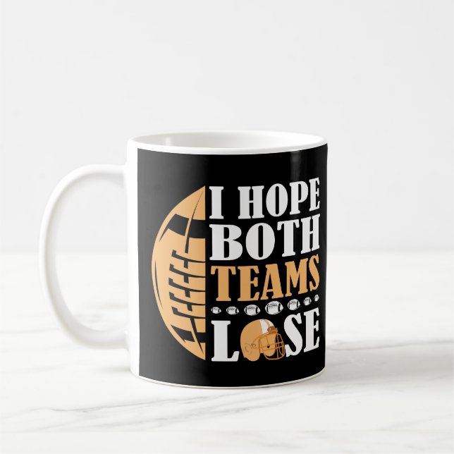 Mug J'espère que les deux équipes perdront (Gauche)