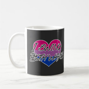 Mug J'essuie Les Deux Voies - Fierté Bisexuelle