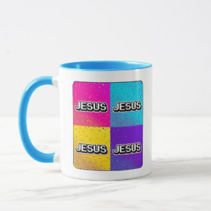 Mug JESUS - 4 Carrés 