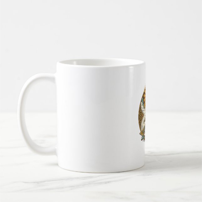 Mug Jésus a laissé tomber le gâteau d'anniversaire fac (Gauche)