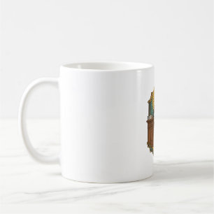 Mug Jésus a laissé tomber son stylo derrière un lourd