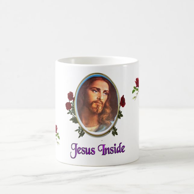 Mug Jésus à l'intérieur (Centre)