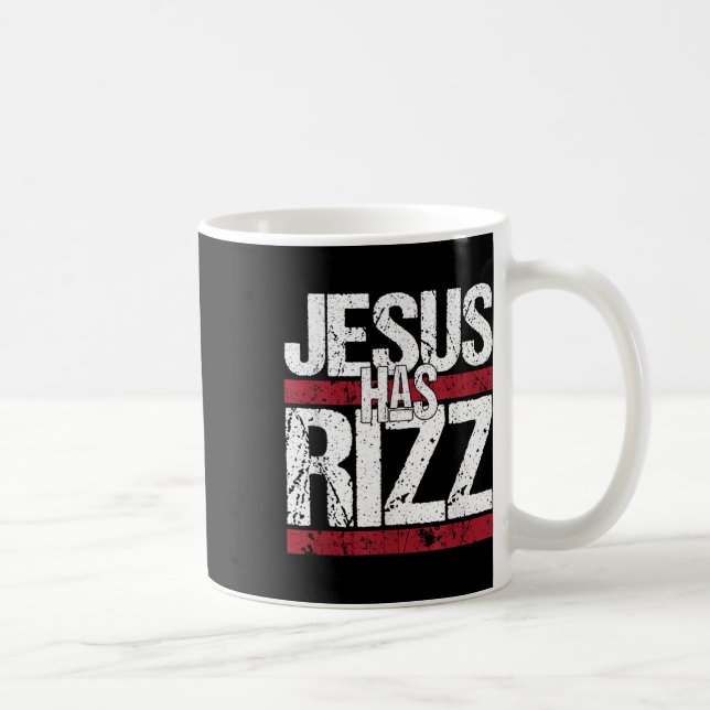 Mug Jésus A Rizz Simple Foi Chrétienne Croyant Dieu (Droite)