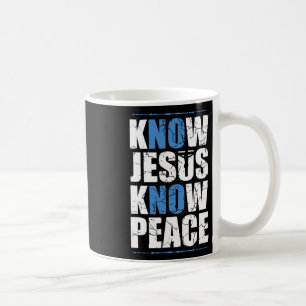 Mug Jésus Aime La Bible Connaît Jésus Connaît La Paix 