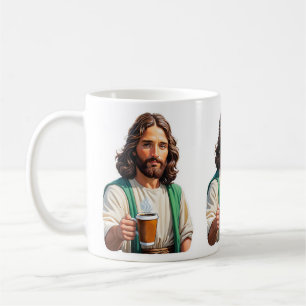 Mug Jésus aime le café long
