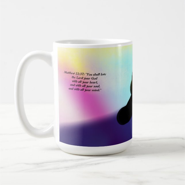Mug jésus amour tout coeur (Gauche)