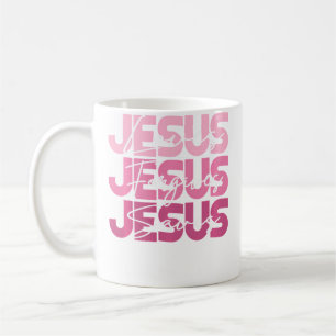 Mug Jésus chrétien aime Jésus pardonne Jésus sauve R