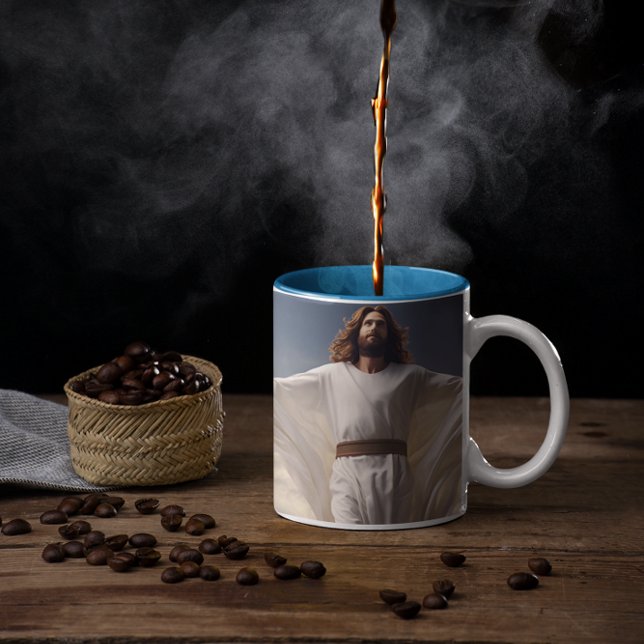 Mug Jésus Christ amour universel 8 (Jesus Christ Universal Love 8 Coffee Mug
)