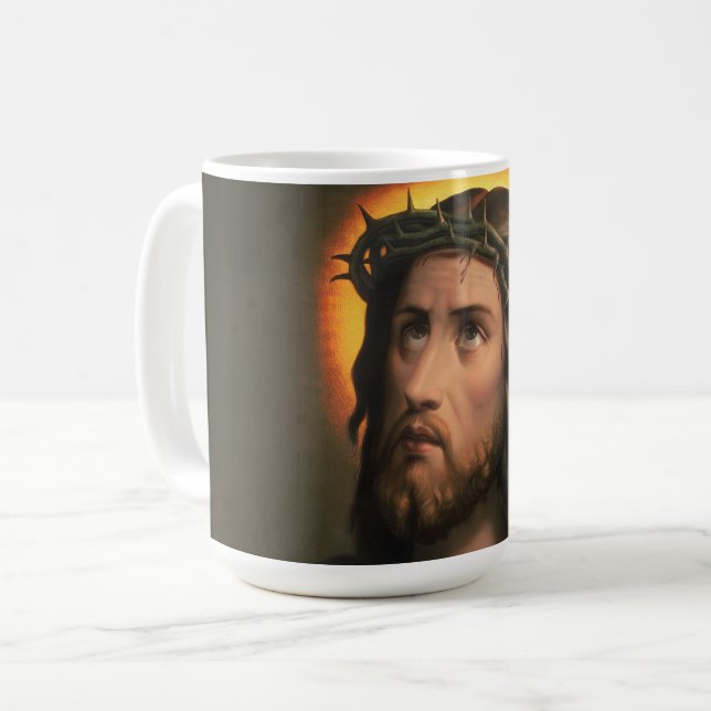 Mug Jésus-Christ avec la Couronne d'épines (Devant gauche)