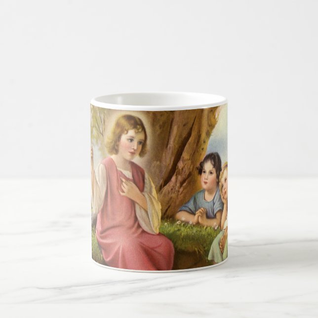 Mug Jésus-Christ enseignant aux enfants, religion vint (Centre)