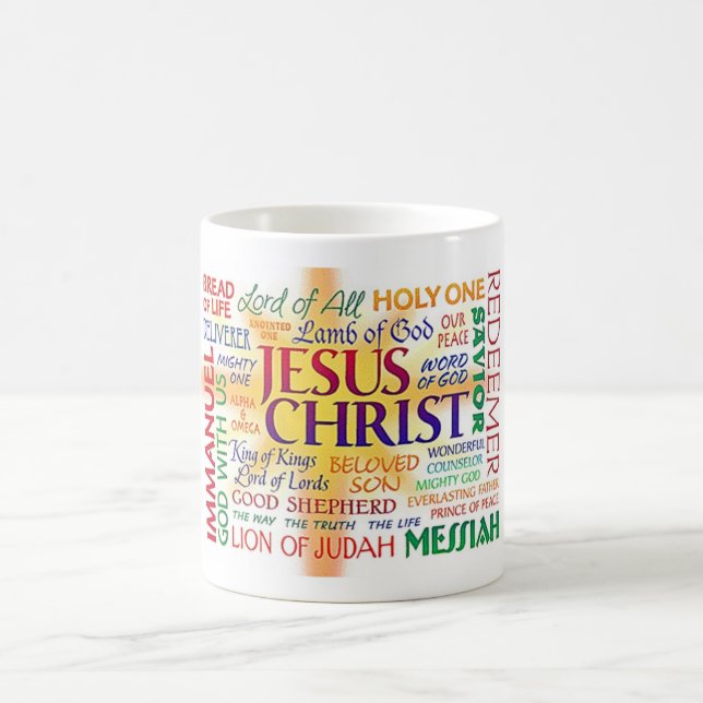 MUG JÉSUS-CHRIST, NOMS DE NOM SURTOUT (Centre)