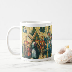 Mug Jésus-Christ portant la Croix jusqu'à sa Crucifixi