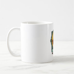 Mug Jésus Code QR flou ne scannera pas Menu Humour Tec