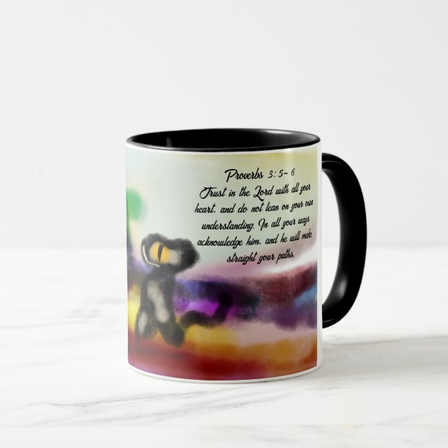 Mug jésus confiance  (Devant droit)