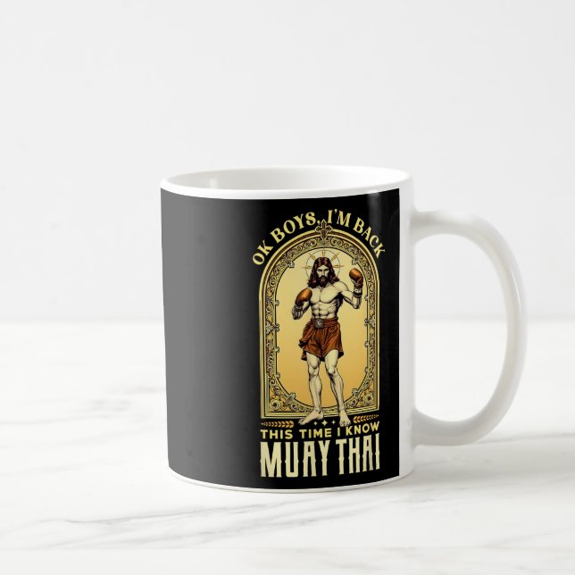Mug Jésus connaît Muay Thai Boxing Kickboxing Mixed ma (Droite)