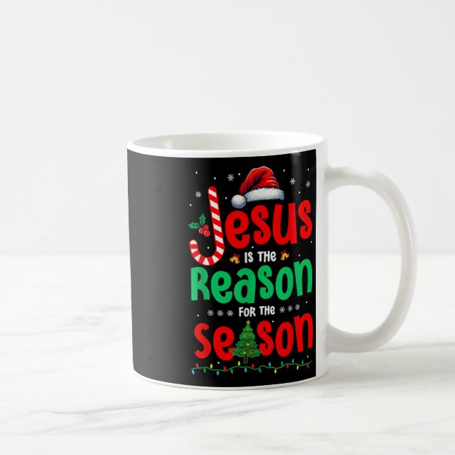 Mug Jésus Costume Fier Raison De La Saison Noël Sa (Droite)