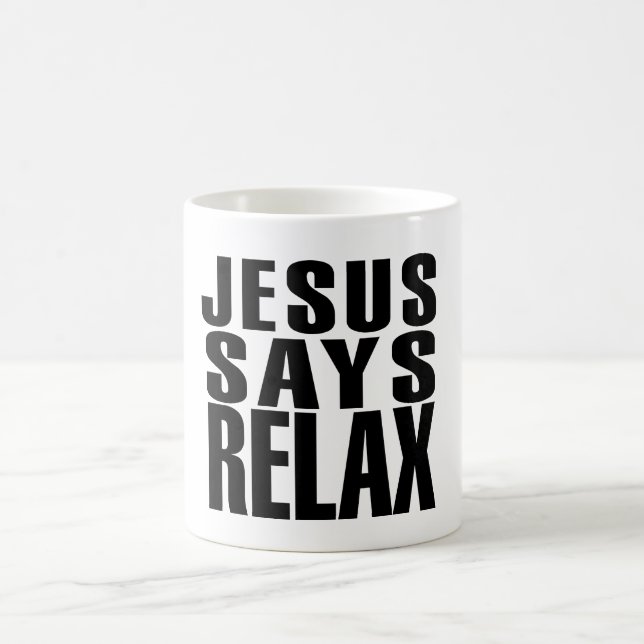 Mug Jésus dit Relax (Centre)