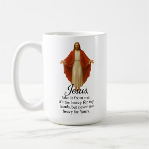 Mug Jésus en Rouge et Blanc
