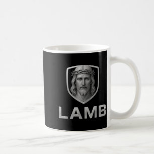Mug Jésus en tant qu'agneau Image chrétienne iconique 