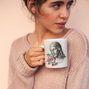 Mug Jésus encourage à faire confiance au Seigneur
