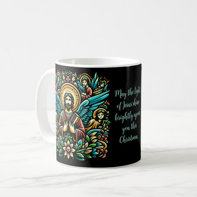 Mug Jésus entouré de huit anges  (Devant gauche)