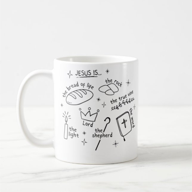 Mug Jésus Est... (Gauche)