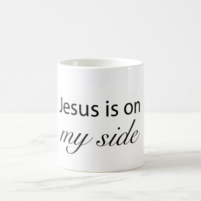 Mug Jésus est de mon côté (Centre)