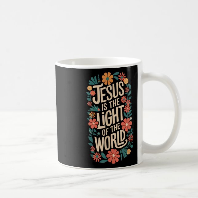 Mug Jésus Est La Lumière Religieuse Chrétienne (Droite)