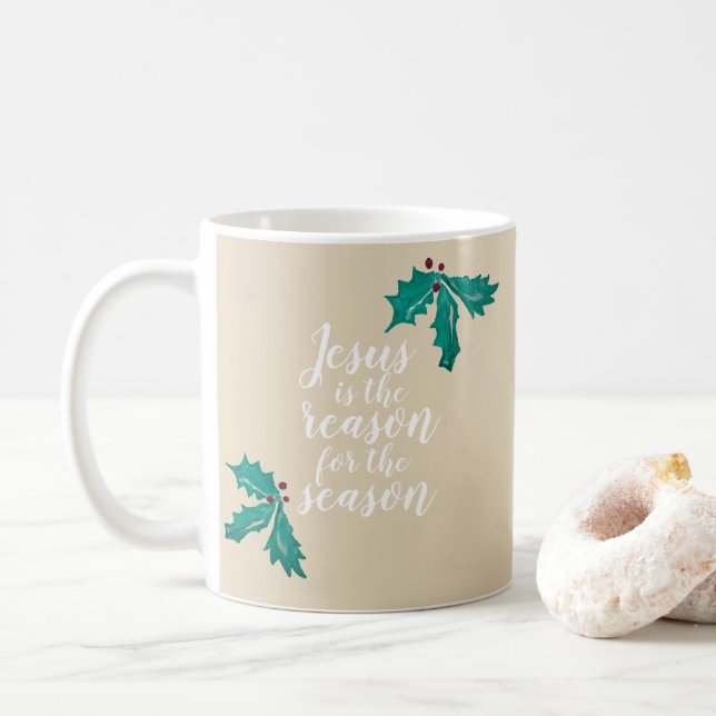 Mug Jésus est la raison de la saison (Avec donut)