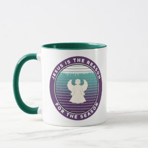 Mug Jésus est la raison de la saison Ange de Noël