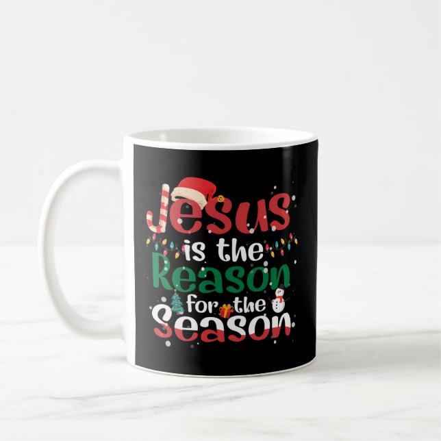 Mug Jésus Est La Raison De La Saison Christian (Gauche)