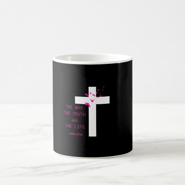 Mug Jésus est le chemin du T-shirt d'Écriture (Centre)