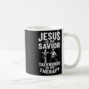 Mug Jésus Est Mon Sauveur Christian Karate Taekwondo F