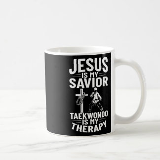 Mug Jésus Est Mon Sauveur Christian Karate Taekwondo F