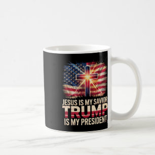 Mug Jésus est mon sauveur Trump est mon président chré