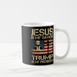 Mug Jésus est mon sauveur Trump est mon président Trum