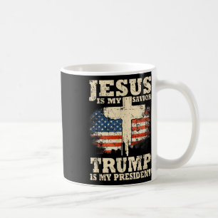 Mug Jésus Est Mon Sauveur Trump Est Mon Président Trum