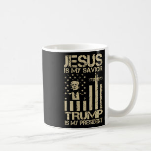 Mug Jésus est mon sauveur Trump est mon président Trum
