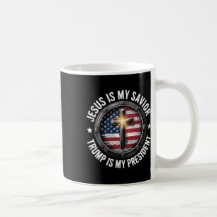 Mug Jésus est mon sauveur Trump mon président chrétien